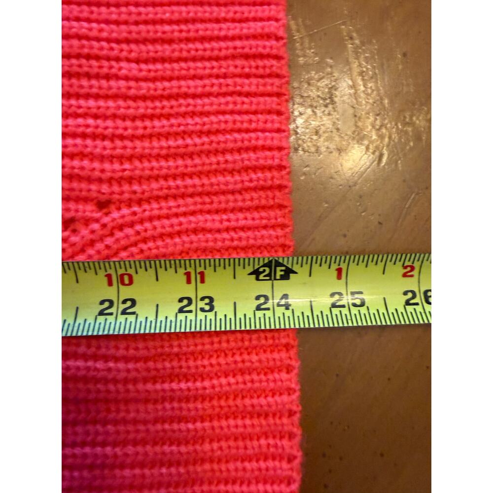 Lilly Pulitzer Luletta Balloon Sleeve Knit Sweater Spicy Coral Size XL - Picture 11 of 11